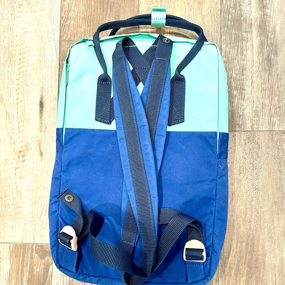 Fjallraven Kanken Art Mini Backpack - Coast Line/Sky NWT limited edition - Picture 6 of 15